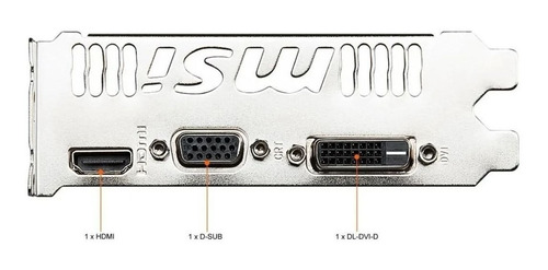 Imagen 3 de 3 de Tarjeta De Video / Geforce Gt 730 Ddr3 4gb - Msi / Nueva