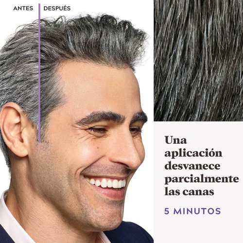 Tinte Just For Men Control Gradual 3 Pack Tono Castaño oscuro