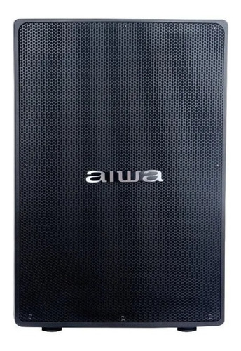 Bocina Aiwa AW918 X Pro portátil con bluetooth negra 