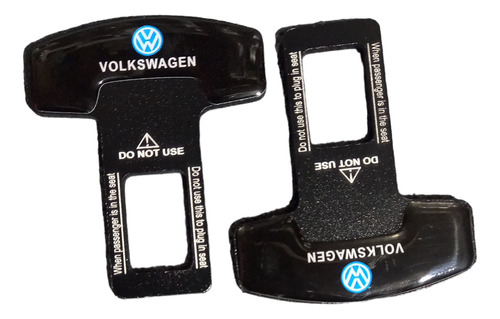 Hebillas Cinturón De Seguridad X2 Anti Testigo Volkswagen 