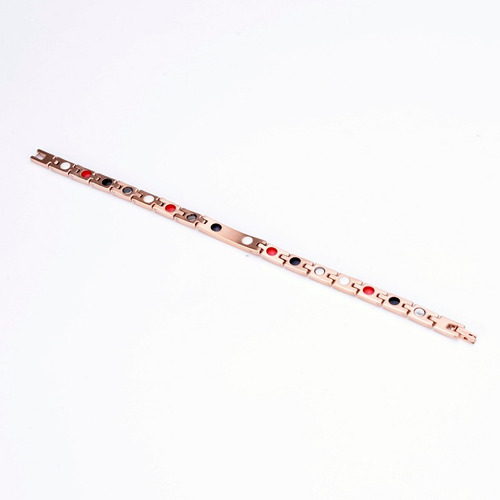 Pulsera Esclava Magnética De Acero Inoxidable Terapia Imanes