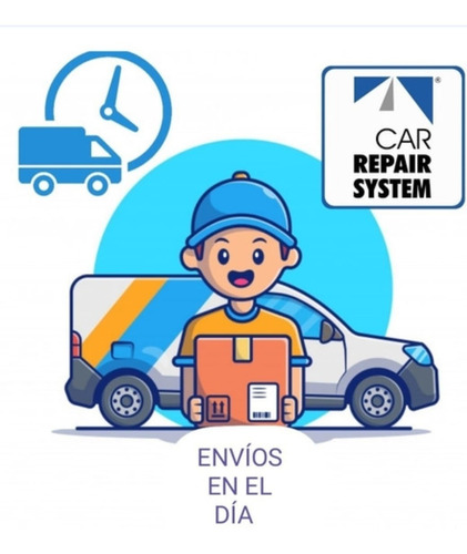 Cinta Doble Faz Carrepairsystem 6 Mm X 10 Metros
