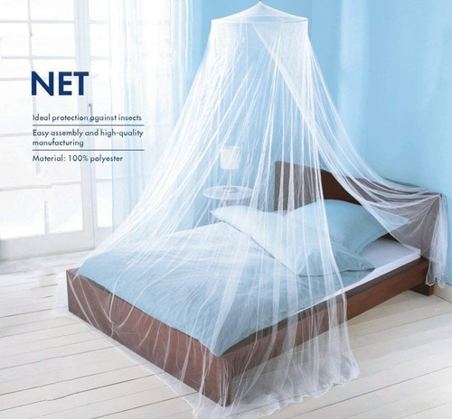 Mosquitero Dosel Para Cama King, Queen C/ Abertura Lateral