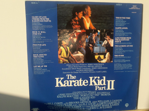 Lp-trilha Sonora Karatê Kid 2 1986 Ótimo Estado Conservação (Usado)