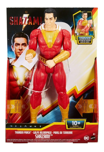 Dc Comics - Shazam Figura 30 Cm Con Sonidos Ggy38