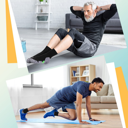 12 Pares De Calcetines Deportivos De Corte Bajo Para Hombre,