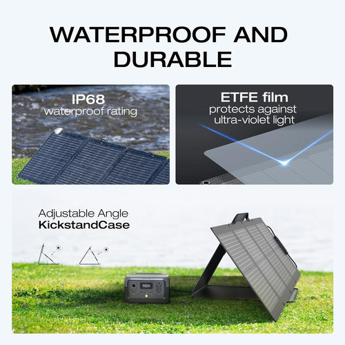 Ef Ecoflow Solar Generator River 3 Plus With 110w Solar P...
