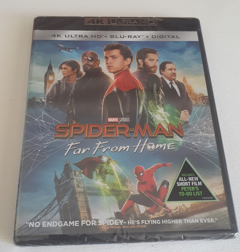 Spider-man Far From Home 4k Ultra Hd Blu-ray