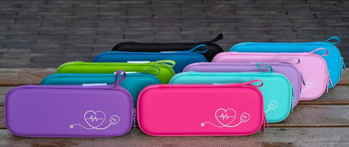 Estuche Butterfox Con Divisor, Ranura Para Id, Color Rosa