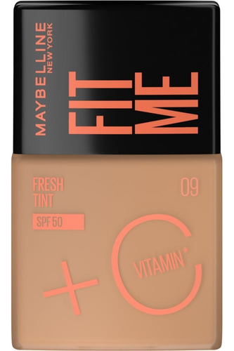 Maybelline Base Maquillaje Fit Me Fresh Tint Spf50 09 5gr
