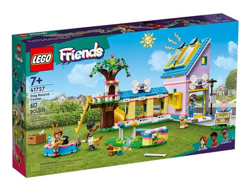 Kit Lego Friends Centro De Rescate Canino 41727 - 617 Piezas
