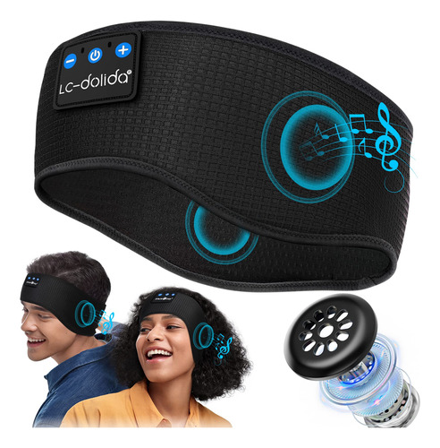 Lc-dolida Diadema Bluetooth, Acogedora Banda Inalambrica Par