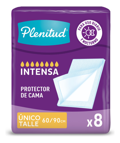 Plenitud Protector De Cama X 8 Unidades