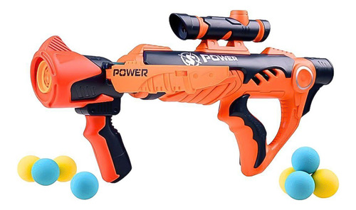 Lançador De Bolinhas Pow Pow Blaster 983 - Fenix Brinquedos