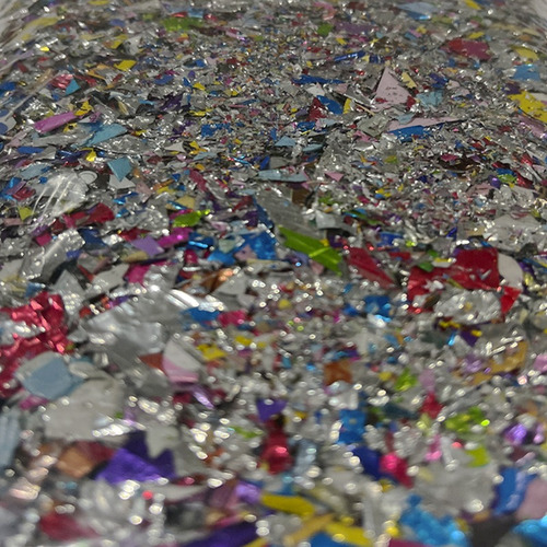 Confeti Metálico Multicolor Detonable Efecto Lluvia 200g
