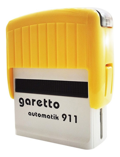 Timbre Automatik 911 Hasta 4 Líneas De Texto Color Del Exterior Amarillo