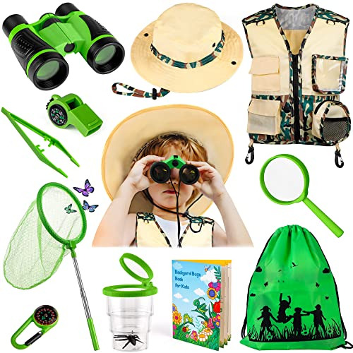 Kids Explorer Kit &amp; Bug Catcher Kit &amp; Safari Co...
