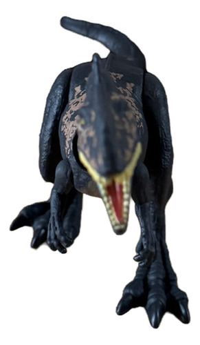 Figura Acción Mattel Jurassic World - Monolophosaurus Negro (Usado)