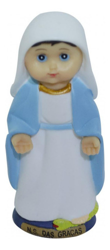 Nossa Senhora Das Graças Infantil 8cm - Enfeite Resina