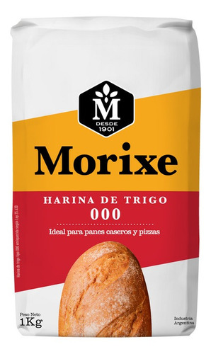Harina Morixe 000 X 1kg