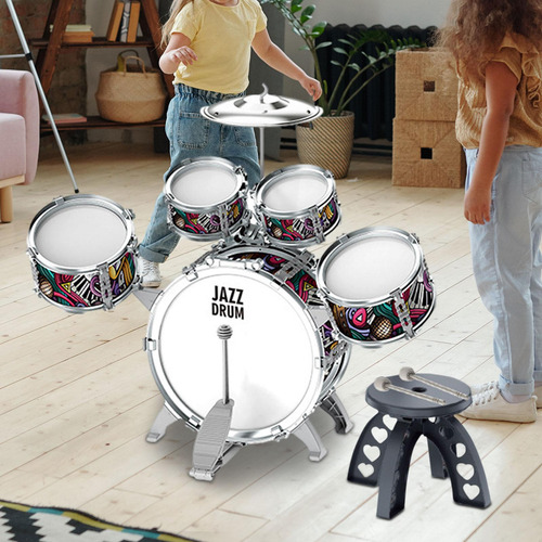 Juego De Batería De Jazz Para Niños, Instrumento Musical