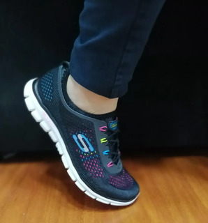 COMPRAR ZAPATILLAS SKECHERS BOUNTIFUL QUICK PATH MUJER ORIGINAL MORADO