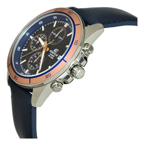 Reloj Casio Edifice Efr526l-2a Cronometro Somos Tienda 