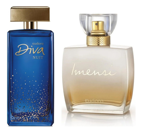 Eudora Diva Nuit + Imensi Deo Colônias - Kit Feminino