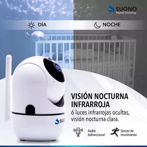 Camara Seguridad Ip Wifi Inalambrica Motorizada Hd Con Luz