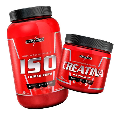 Whey Iso Triplo Zero 907g + Creatina 300g 