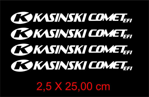 Kit Adesivos Centro Roda Refletivo Kasinski Comet Efi Rd3