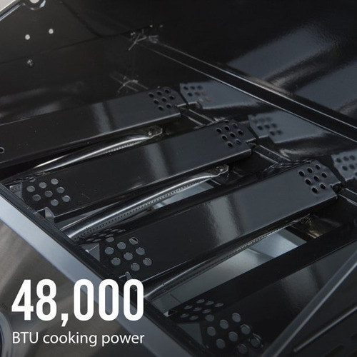 Asador Expert Grill 4 Quemadores De Gas Y Acero Inoxidable