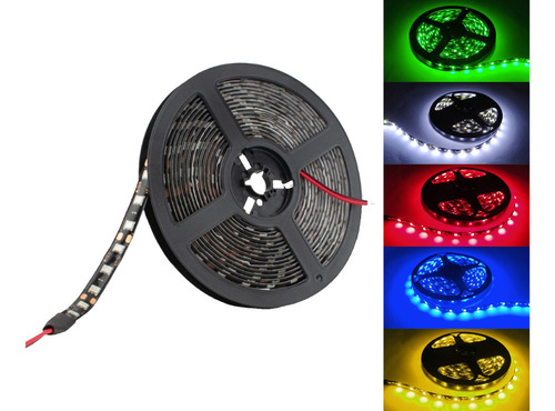 Tira Luz Led Rollo 5 Metros 300 Hiperled 5050 Recortable 12v Color de la luz Rojo