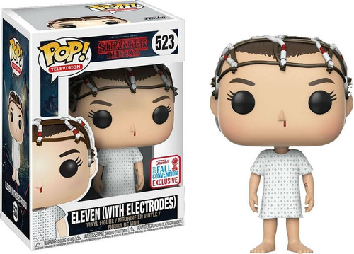 Funko Pop Stranger Things Eleven Electrodes Nycc 2017
