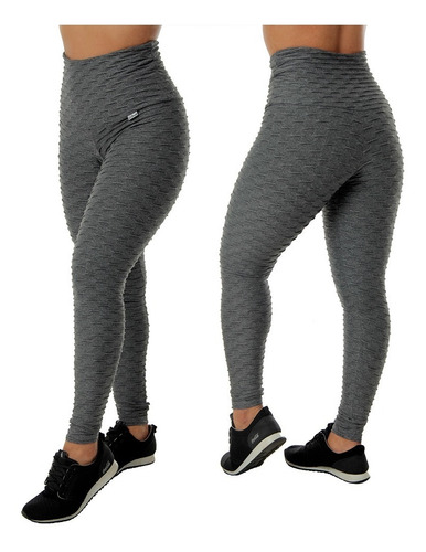 Imagem 3 de 4 de Kit 3 Leggings Diversas Suplex Grosso Academia