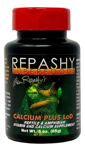 Repashy Calcium Plus Lod Suplemento Vitaminas Reptiles 85g