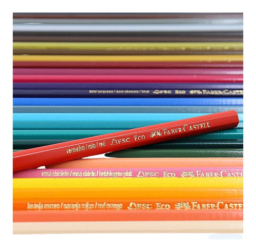 Imagen 3 de 5 de 36 Colores Profesionales Lápices Hexagonal Faber Castell