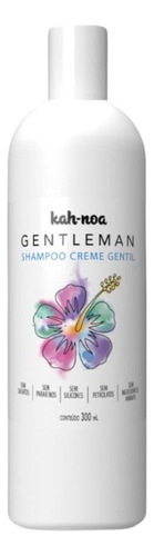  Shampoo Creme Gentil Kah Noa Gentleman 300ml