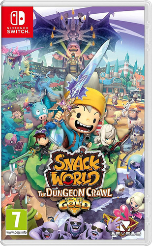 Juego Para Nintendo Switch Snack World: The Dungeon Crawl