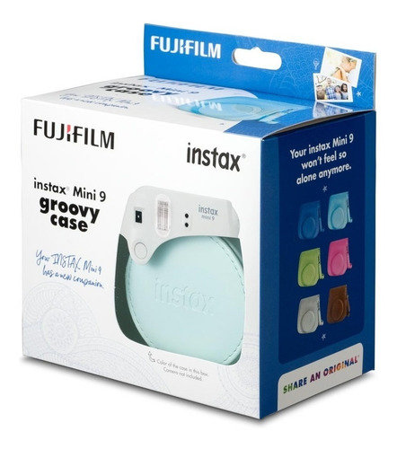 Estuche Para Cámara Instax Mini 9, Fujifilm Groovy, Color