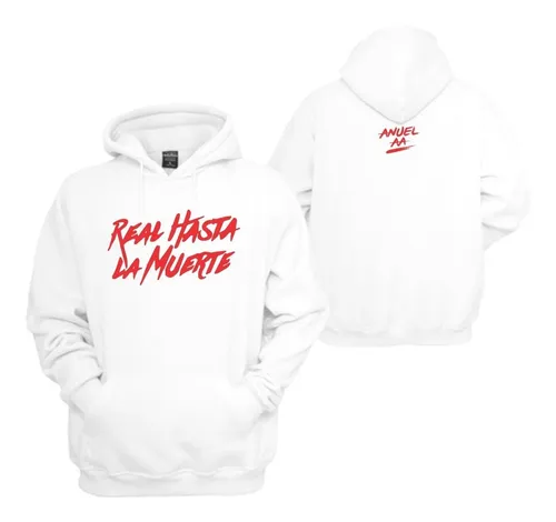 Anuel aa real 2025 hasta la muerte hoodie