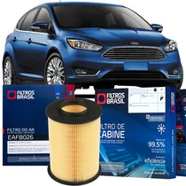 Comprar Kit Filtros De Ar Motor E Cabine Focus 2014 2015 2016 2017