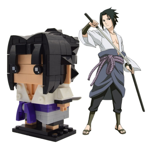 Bloques De Construccion 3d De Sasuke Calidad Premuim