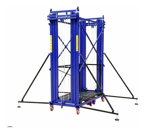 Andamio Eléctrico Marca Jk 4mts 127v Elevador Grúa Iva Inclu