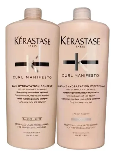 Kit Curl Manifesto Shampoo + Acondicionador 1000ml Kerastase
