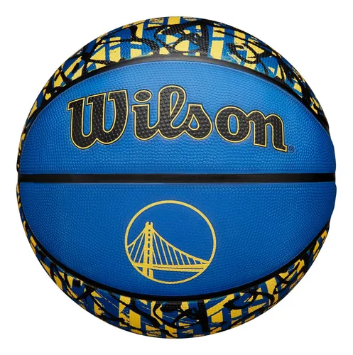 Pelota Basquetbol Basketball Wilson N7 Warriors Nba Graffiti