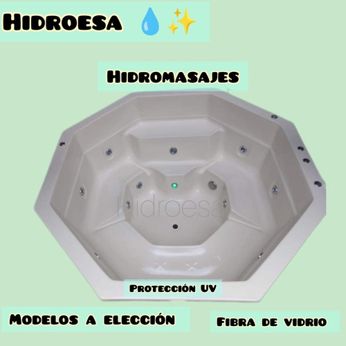 Imagen 1 de 7 de Hidromasajes Variedad De Modelos Y Medidas En Fibra De Vidri