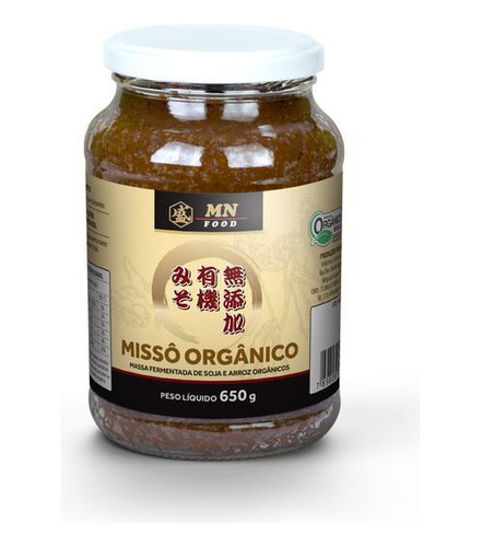 Kit 2x: Missô Orgânico Mn Food 650g