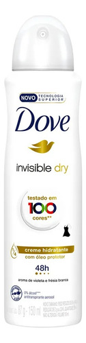 Kit C/5 Desodorante Aerosol Dove Invisible Dry 200 Ml