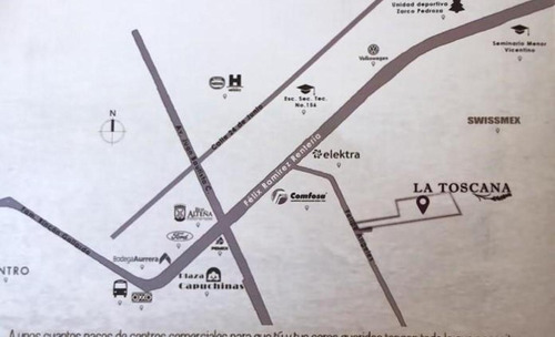 Terreno En Venta En La Toscana, Lagos De Moreno, Jal. A 5 Min. Del Centro Y 1 Min Elektra Y Comfosa